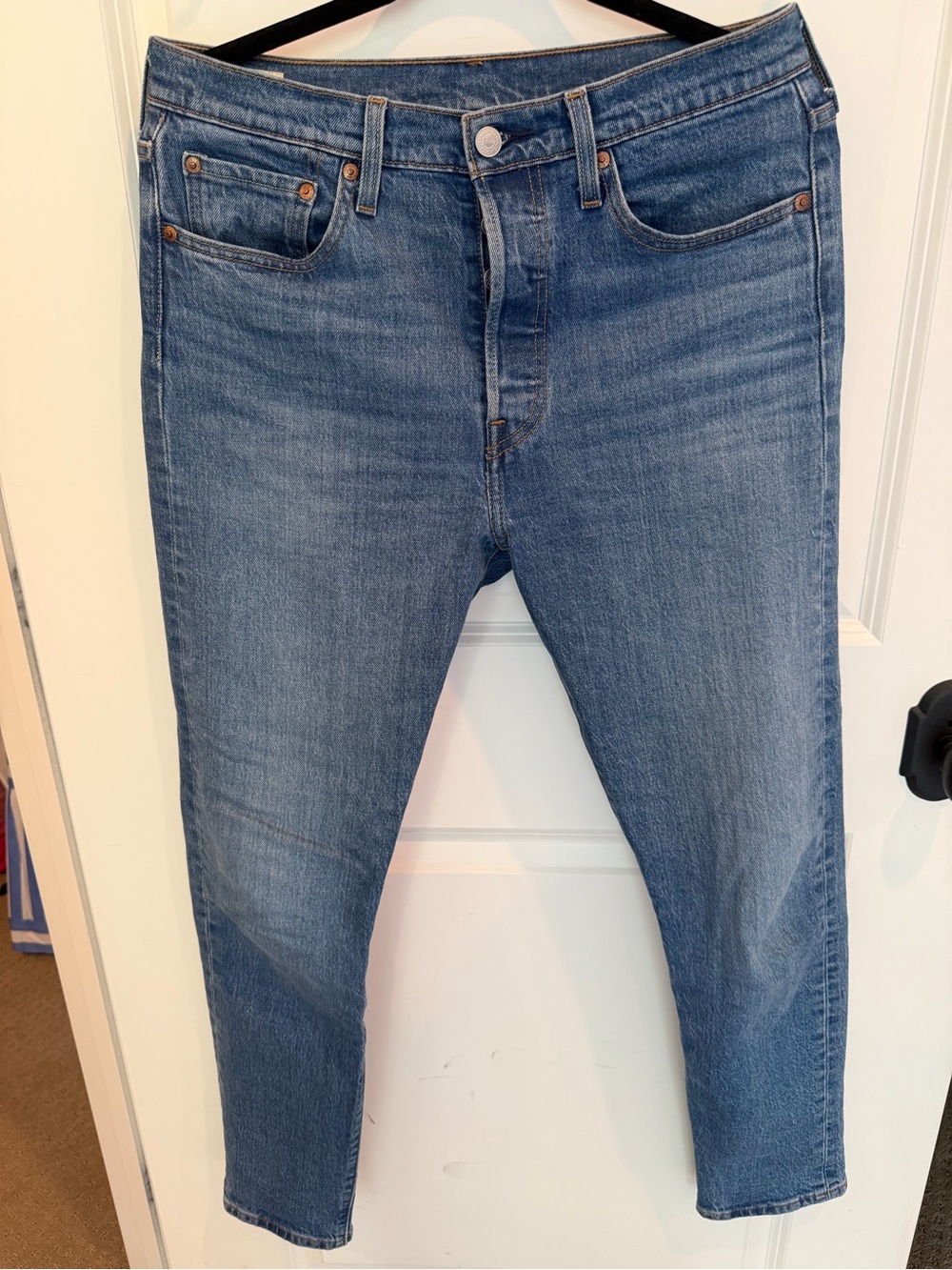 Levi’s 501 High-Rise Skinny Light Blue Women’s Jeans, never worn, Size 29x30